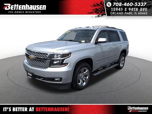 Silver Ice Metallic 2017 Chevrolet Tahoe LT