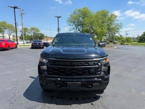 Black 2025 Chevrolet Silverado 1500 Custom