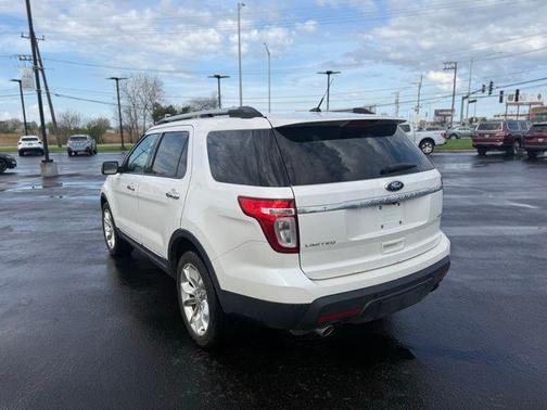 WHITE PLATINUM MET TRI-COAT 2014 Ford Explorer Limited