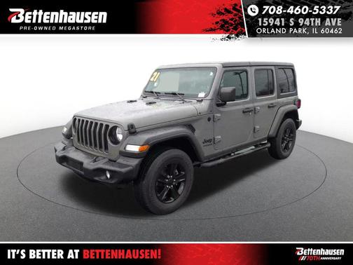 Sting-Gray Clearcoat 2021 Jeep Wrangler Unlimited Sport Altitude