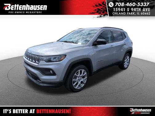 Billet Silver Metallic Clearcoat 2022 Jeep Compass Latitude Lux