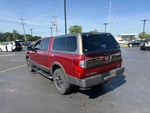 Cayenne Red 2018 Nissan Titan Platinum Reserve