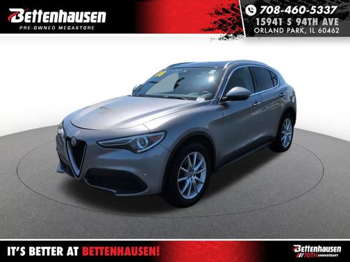 Stromboli Gray Metallic 2018 Alfa Romeo Stelvio Ti