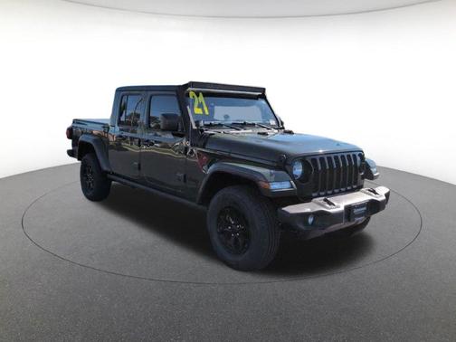 Sarge Green Clearcoat 2021 Jeep Gladiator Willys Sport 4x4