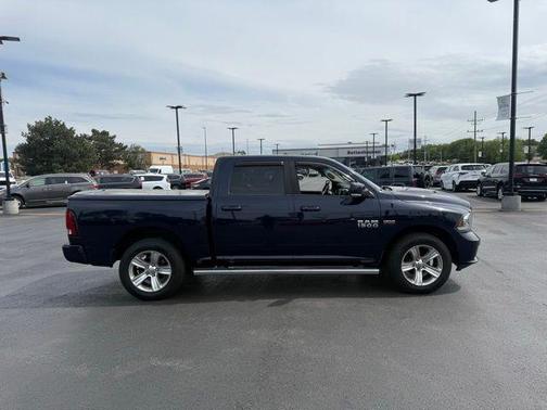 True Blue Pearlcoat 2016 RAM 1500 Sport