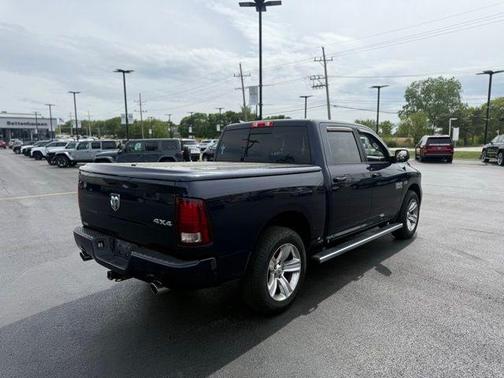 True Blue Pearlcoat 2016 RAM 1500 Sport