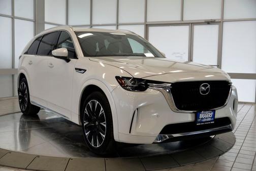 Rhodium White Premium 2024 Mazda CX-90 3.3 Turbo S Premium