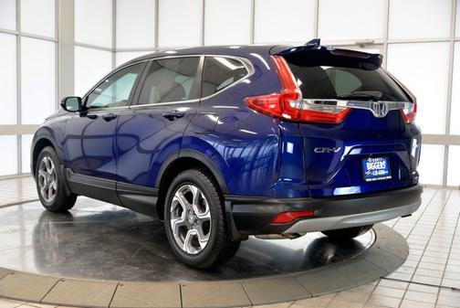 Blue 2018 Honda CR-V EX-L