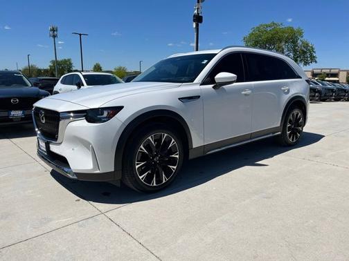 Rhodium White Premium 2024 Mazda CX-90 PHEV Premium