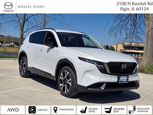 Rhodium White Metallic 2026 Mazda CX-5 2.5 S Preferred