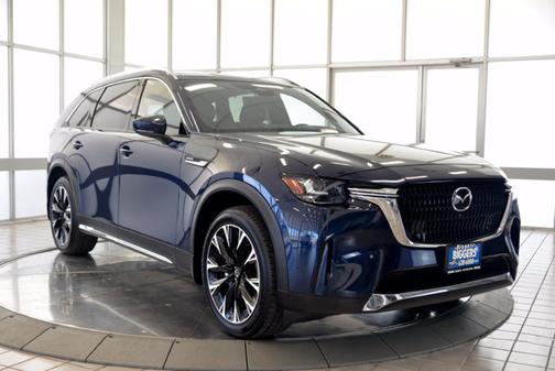 Deep Crystal Blue Mica 2024 Mazda CX-90 PHEV Premium Plus