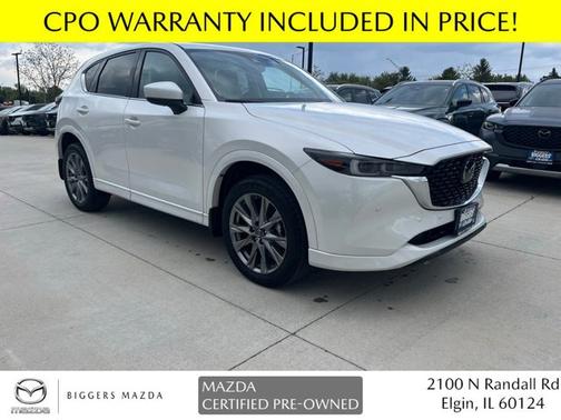 Rhodium White Metallic 2025 Mazda CX-5 2.5 S Premium Plus Package