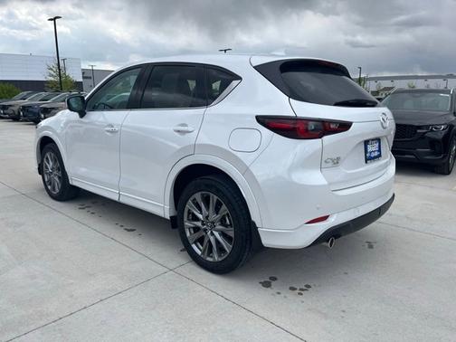 Rhodium White Metallic 2025 Mazda CX-5 2.5 S Premium Plus Package