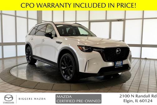 Rhodium White Premium 2026 Mazda CX-90 Premium Sport