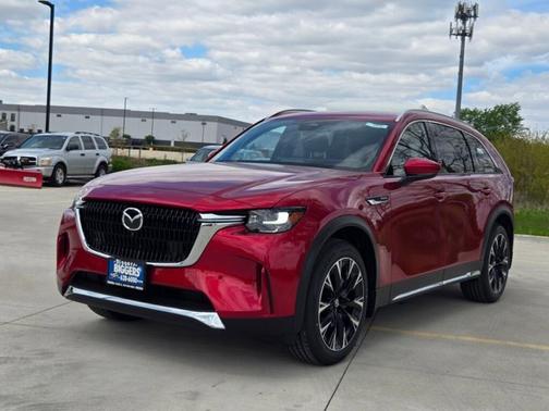 Soul Red Crystal Metallic 2026 Mazda CX-90 PHEV Premium Plus