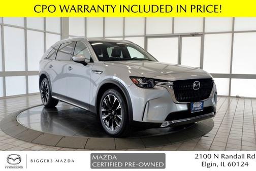 Sonic Silver 2024 Mazda CX-90 PHEV Premium