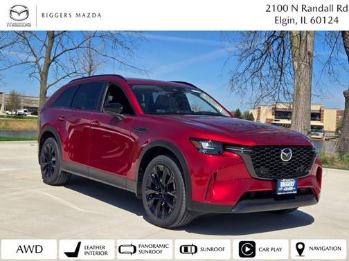 Soul Red Crystal Metallic 2026 Mazda CX-90 Premium Sport