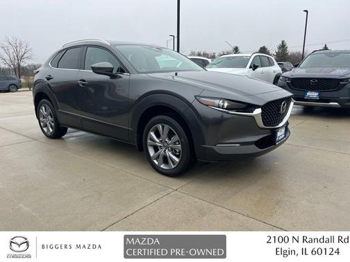 Machine Gray Metallic 2025 Mazda CX-30 2.5 S Premium Package