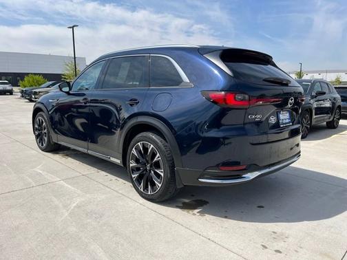 Deep Crystal Blue Mica 2024 Mazda CX-90 PHEV Premium