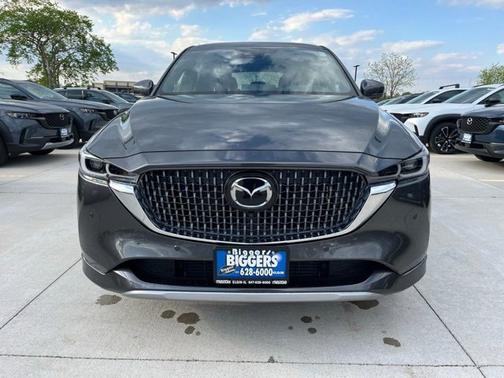 Machine Gray Metallic 2025 Mazda CX-5 2.5 Turbo Signature