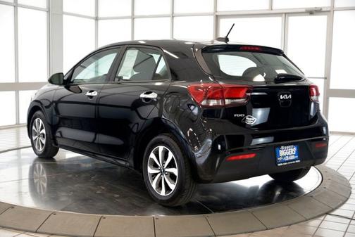 Aurora Black 2023 Kia Rio S