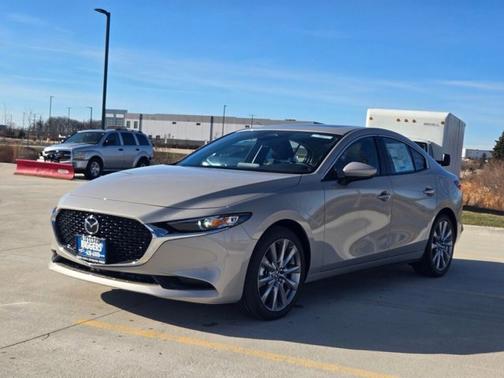 Platinum Quartz Metallic 2026 Mazda Mazda3 2.5 S Preferred