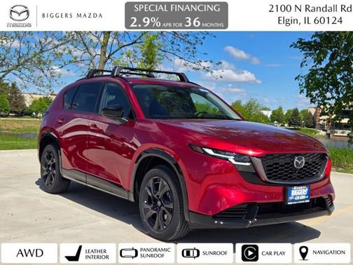 Soul Red Crystal Metallic 2026 Mazda CX-5 2.5 S Premium Plus