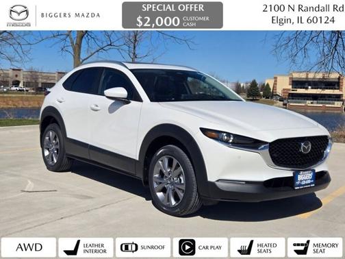 Snowflake White Pearl Mica 2026 Mazda CX-30 2.5 S Premium