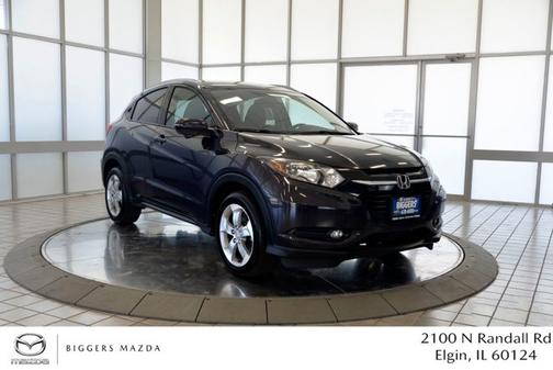Black 2016 Honda HR-V EX-L w/Navi