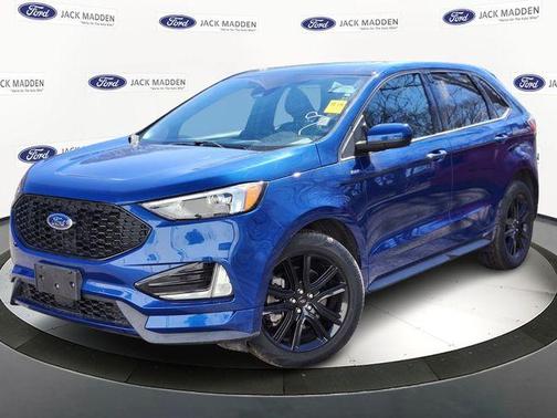 Blue Metallic 2022 Ford Edge ST Line