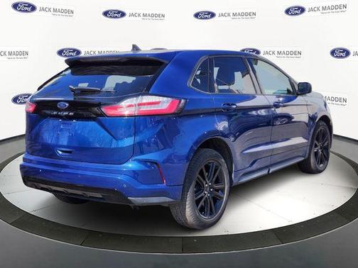 Blue Metallic 2022 Ford Edge ST Line