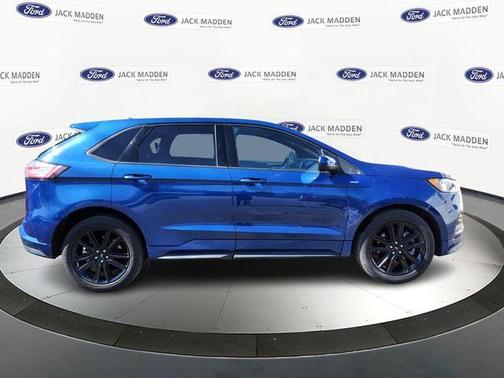 Blue Metallic 2022 Ford Edge ST Line