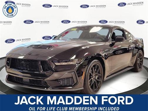 Shadow Black 2025 Ford Mustang GT Premium Coupe
