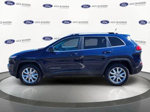 True Blue Pearlcoat 2015 Jeep Cherokee Limited