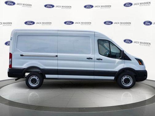 Oxford White 2026 Ford Transit-350 148 WB Medium Roof Cargo