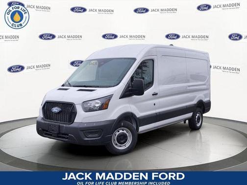 Oxford White 2026 Ford Transit-250 148 WB Medium Roof Cargo