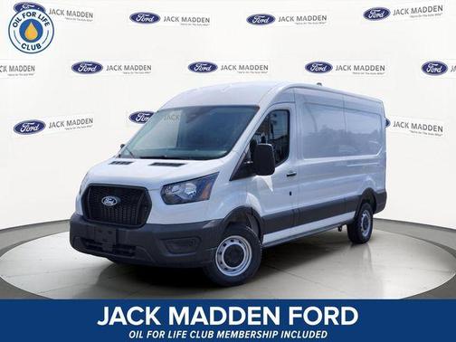 Oxford White 2026 Ford Transit-250 148 WB Medium Roof Cargo