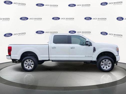 Oxford White 2022 Ford F-350 Platinum