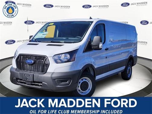 Oxford White 2025 Ford Transit-250 Base Cargo Van