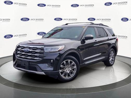 Black Metallic 2025 Ford Explorer Active