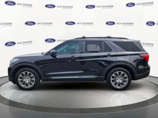 Black Metallic 2025 Ford Explorer Active