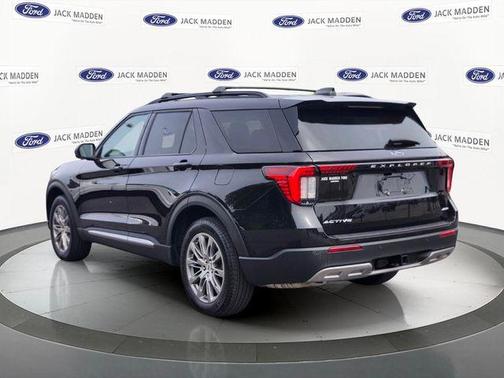 Black Metallic 2025 Ford Explorer Active