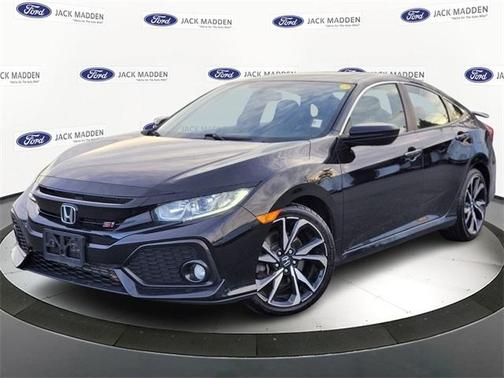 Lunar Silver Metallic 2019 Honda Civic Si Base Sedan