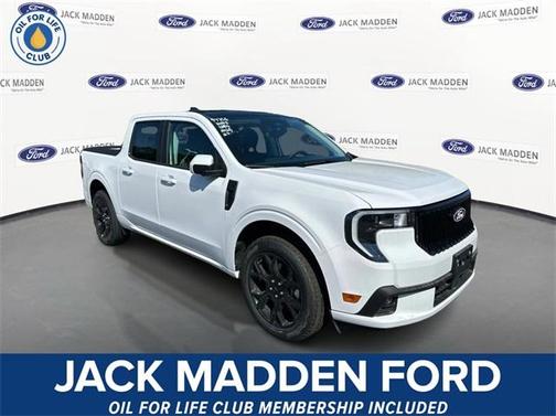 Oxford White 2025 Ford Maverick Lobo Standard Truck