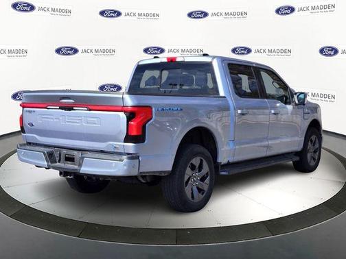 Blue Silver Metallic 2022 Ford F-150 Lightning LARIAT