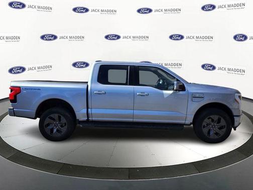 Blue Silver Metallic 2022 Ford F-150 Lightning LARIAT