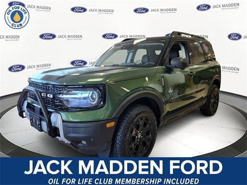 Green Metallic 2025 Ford Bronco Sport Outer Banks SUV