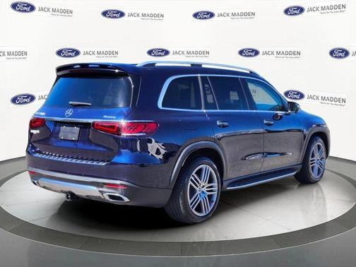 Blue 2021 Mercedes-Benz GLS 450 4MATIC