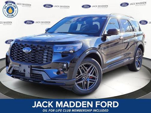 Black Metallic 2026 Ford Explorer ST-Line