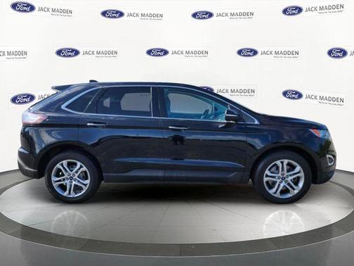 Shadow Black 2018 Ford Edge Titanium